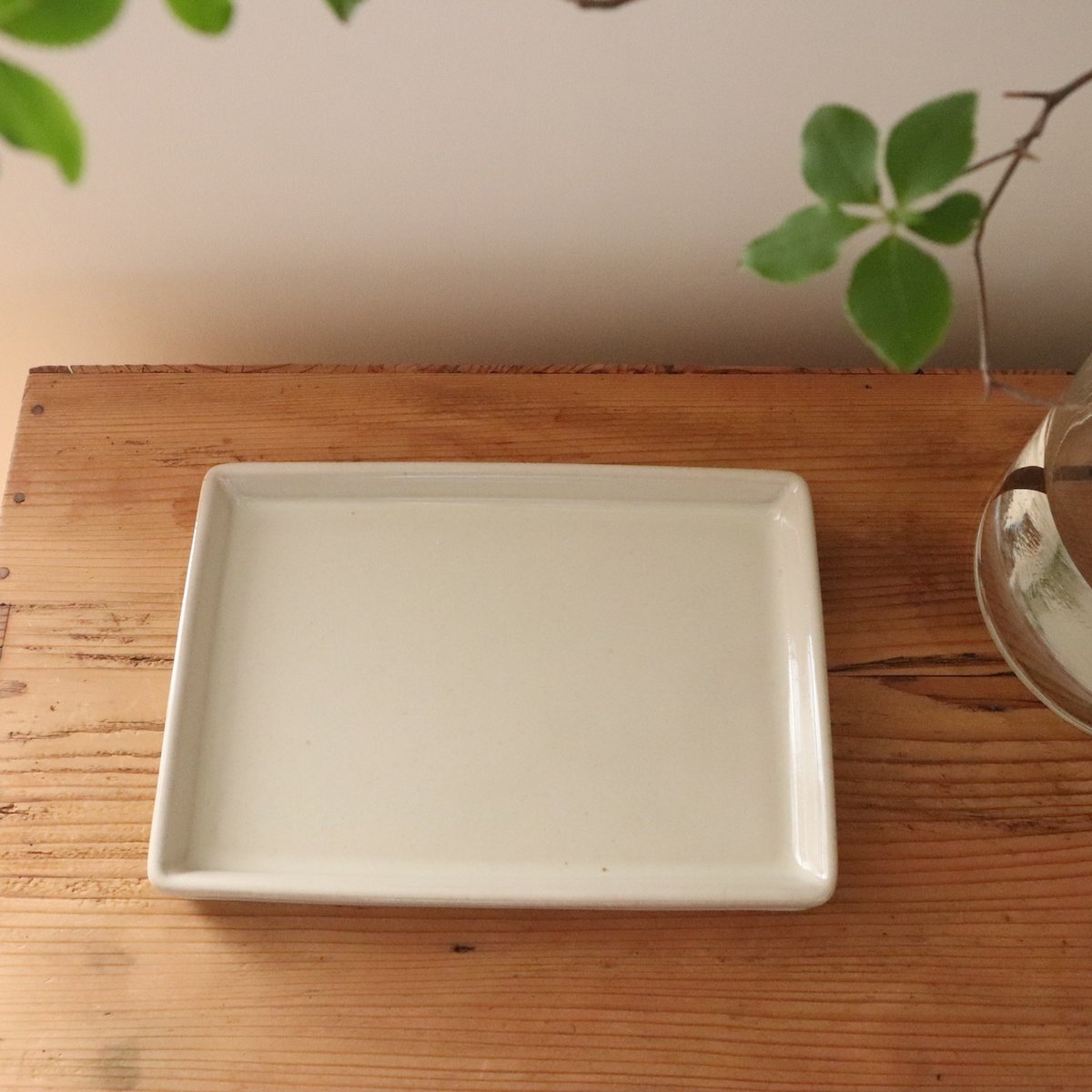 小久慈焼 角皿 | なずな onlinestore