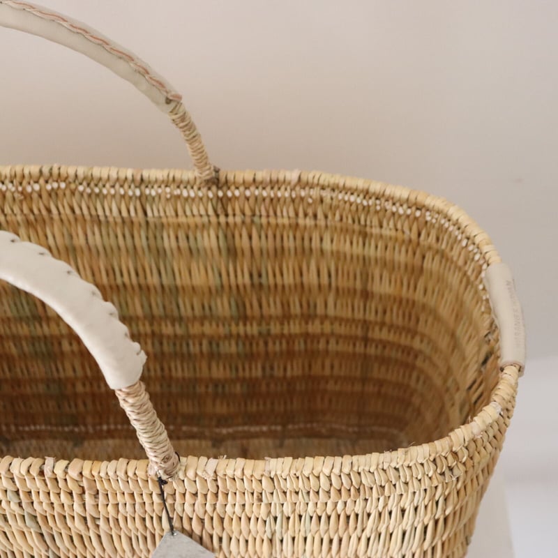 warang wayan ストローバスケット 深型L | なずな onlinestore warang wayan ストローバスケット 深型L | なずな onlinestore