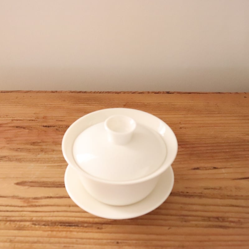 白磁台湾茶器 蓋碗 | なずな onlinestore