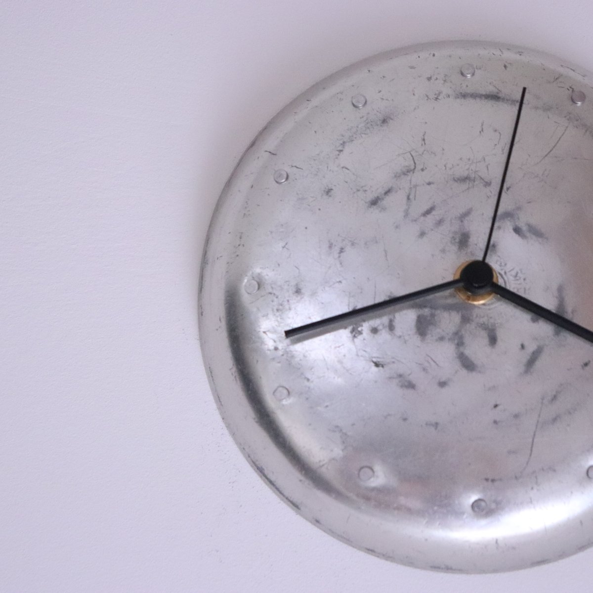 chikuni チクニ wall clock アルミ アルミクロック / chikuni