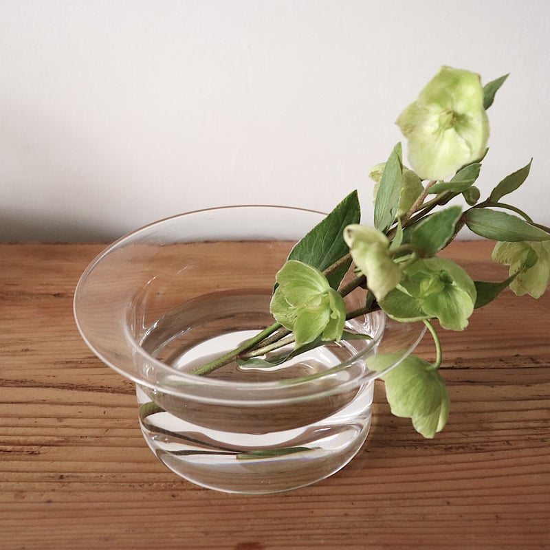 津村里佳 ハナドキM 花瓶 ガラス　美品 津村里佳 ハナドキM1 | なずな onlinestore