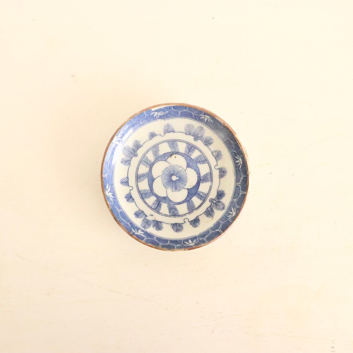 明治大正　印判皿　9枚 明治〜大正時代の印判皿 | なずな onlinestore
