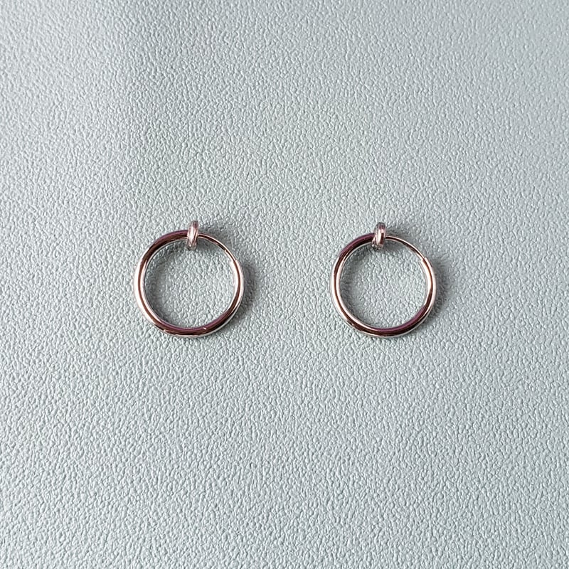 マルチウェイ◇シルバーリング3連パールチェーンイヤリング☆イヤカフ