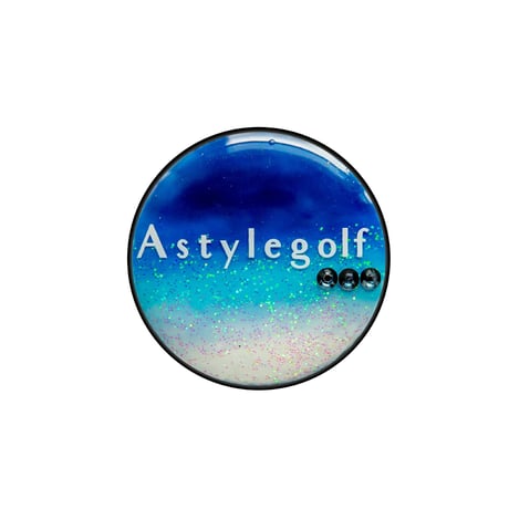 【Astylegolf】名入れマーカー 　Design C（ベースカラー：グラデーション3種）