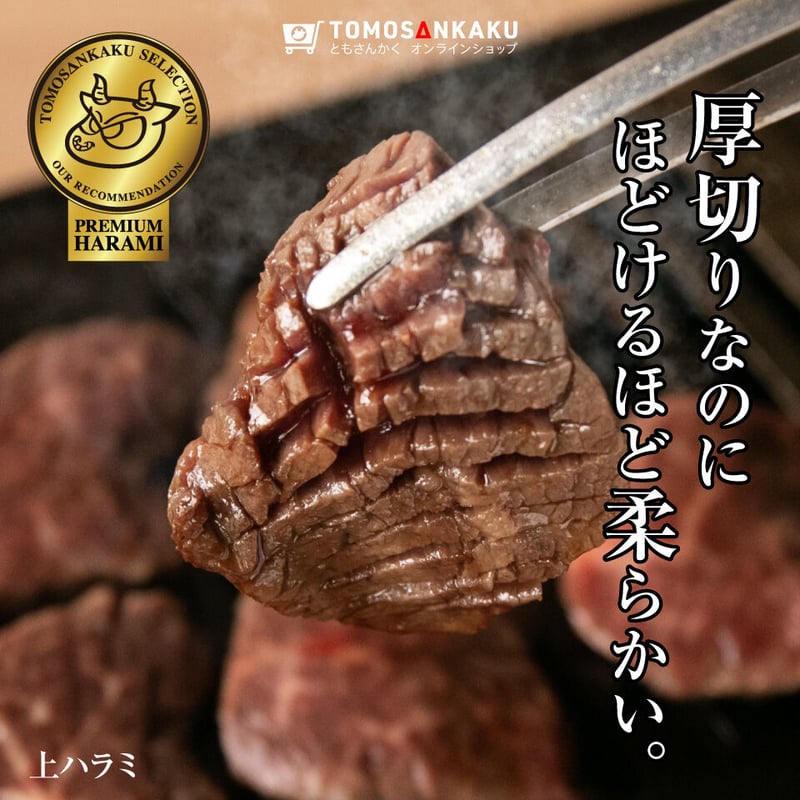 上ハラミ 110g | 焼肉通販 ともさんかく オンラインショップ