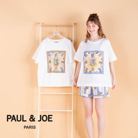 【SALE】フラール　ドゥドゥ （かわいい子のスカーフ） 2022ssコレクション Tシャツ　　PJR171-22226