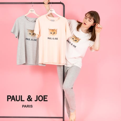 【SALE】ヌネット&ロゴ Tシャツ　PJR103-01226　キュートなヌネットにみつめられたい！