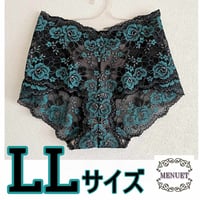 【型紙】ストレッチレースのショーツ LLサイズ（簡単ソーイングのショーツ作り）作り方動画あり