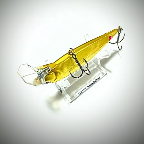 【限定】ドリフトミノー『プラチナゴールド』ダイヤモンドテール