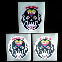 『LOVE RIVER』by SmBD ステッカー3枚セット