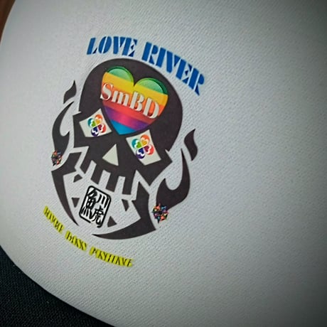 SmBDメッシュキャップ【LOVE RIVER】