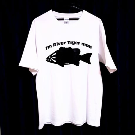 [I'm River Tiger man ] Tシャツ スーパー ヘビー ウェイト10.2oz