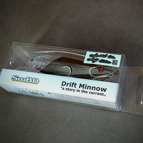 ドリフトミノーDriftminnow【限定 】  ハーフスケルトン★ブラックゴールド