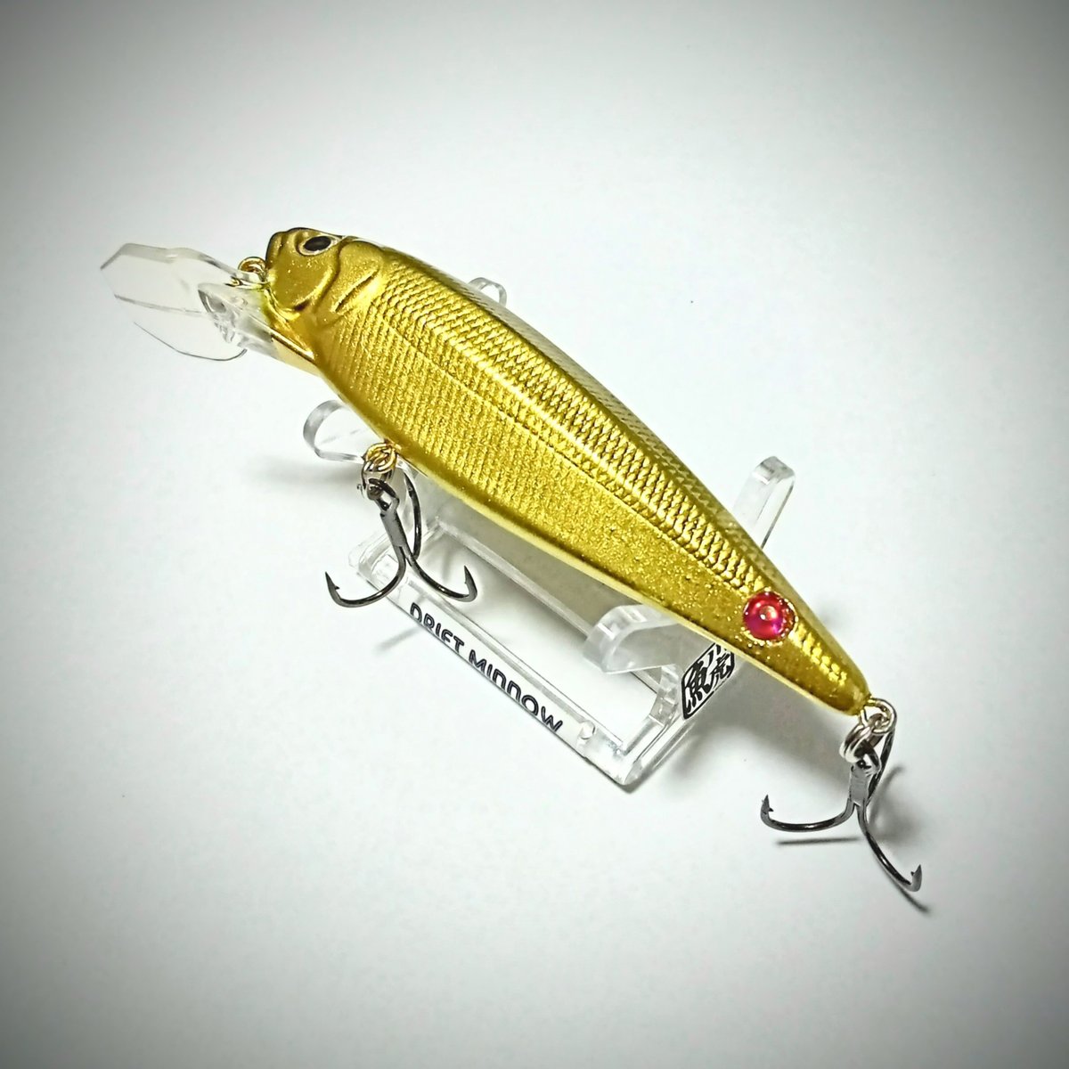【激レア】ナリタブライアン ゴールドプレート 限定】ドリフトミノー『プラチナゴールド』ダイヤモンドテール | SmBD