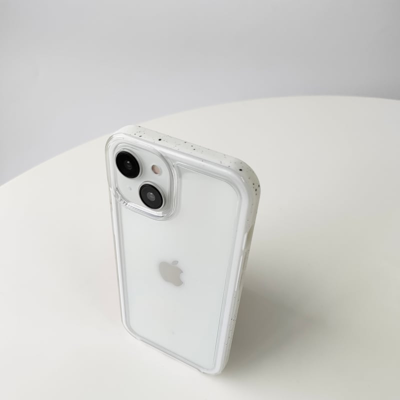 ホワイト スマートフォン クリアケース付き あんしんファミリースマホ A303ZT クリア ハードケース 宇宙柄