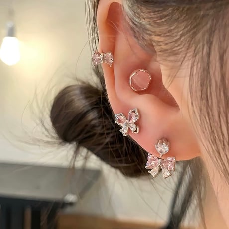 Ribbon drop pierce【R0492】