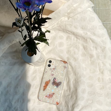 Butterfry shell スマホケース♡【E0010】