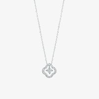GLITTER FLOWER NECKLACE【R0395】