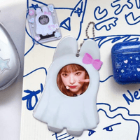 Mins Studios Ghost Bunny Card Holder   【K0001】