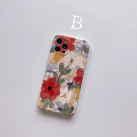 Art Flower ♡スマホケース【 E0064】