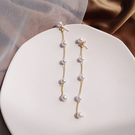 Pearl chain peirce【R0317】