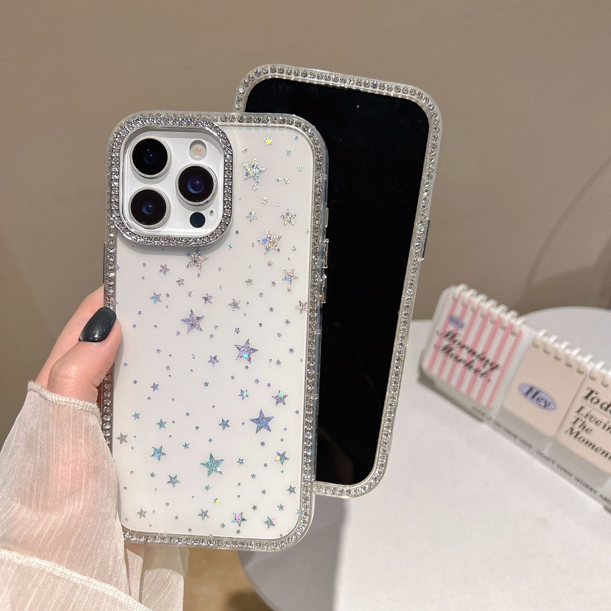 激カワ☆キラキラiPhoneケース☆ スターキラキラケース【C0458】 | MOA