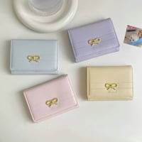 シンプルリボンミニウォレット【F0044】