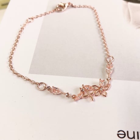 Flower bracelet 【 R0170】