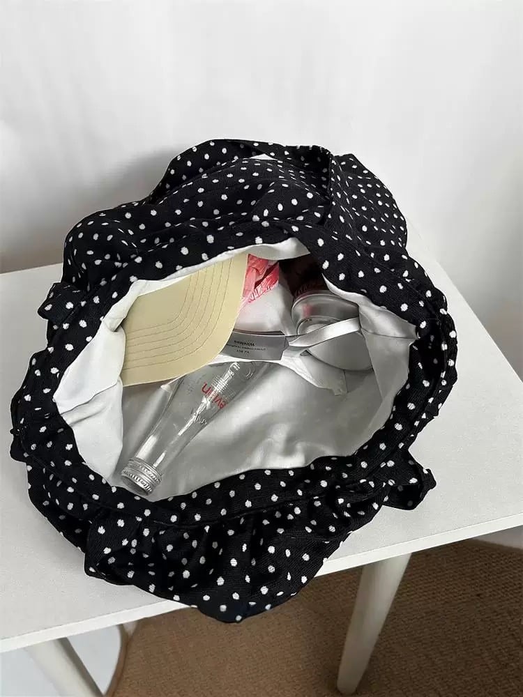 ポルカドットトートバッグ【F0052】 | MOA