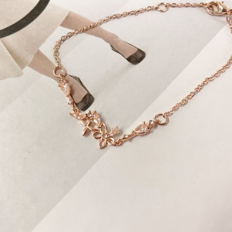 Flower bracelet 【 R0170】