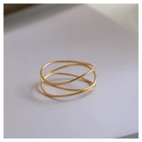 Cross line ring 【R0140】