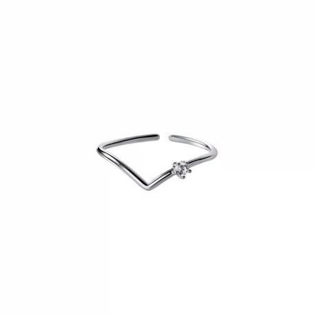 V line ring 【R0138】