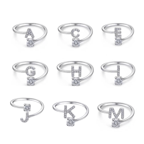 alphabet ring【 R0211】