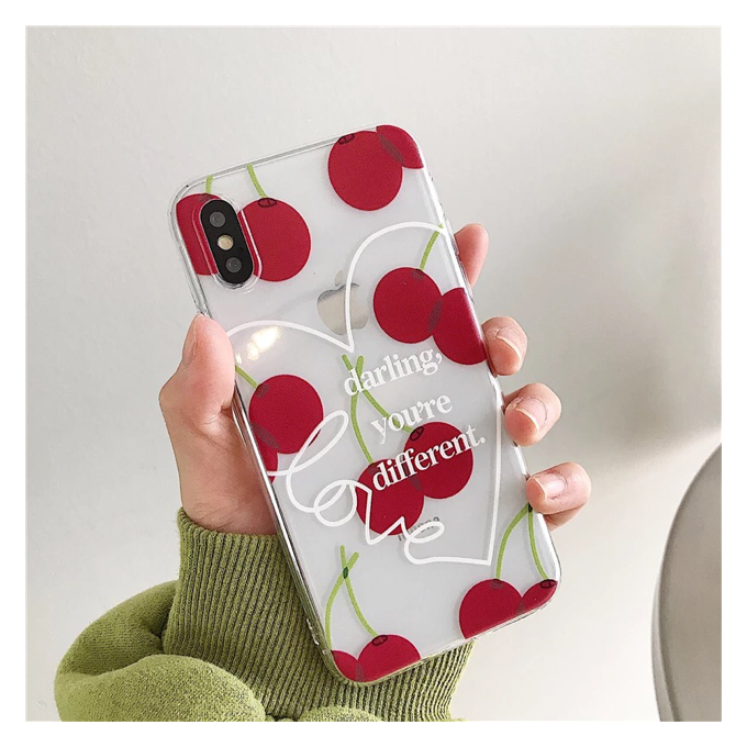 チェリーハート♡スマホケース【C0063】 | MOA