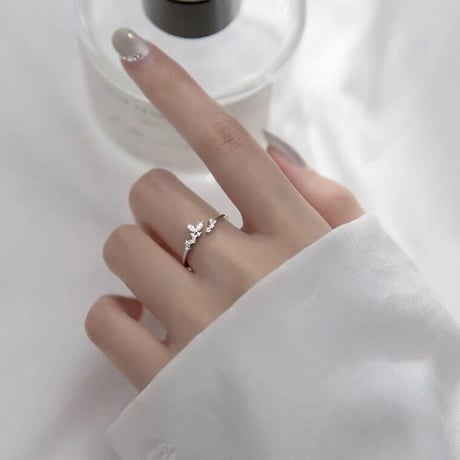 Butterfly silver ring 【R0008】