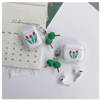 Art tulip Airpods ケース【P0005】