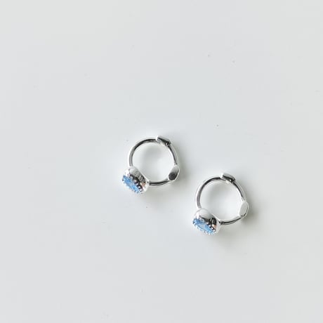 Heart hoop pierce【R0342】