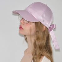 バックリボンキャップ【F0026】