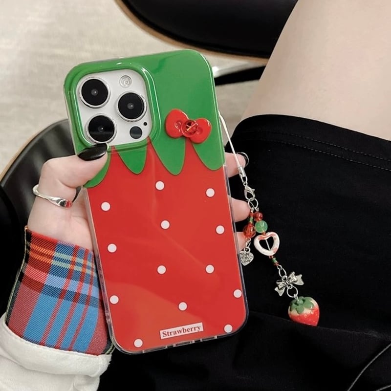 いちごリボンケース【E0424】 | MOA