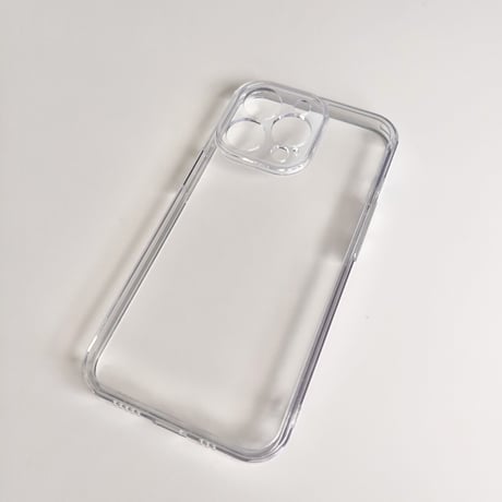 Glass clear iphone case【C0304】