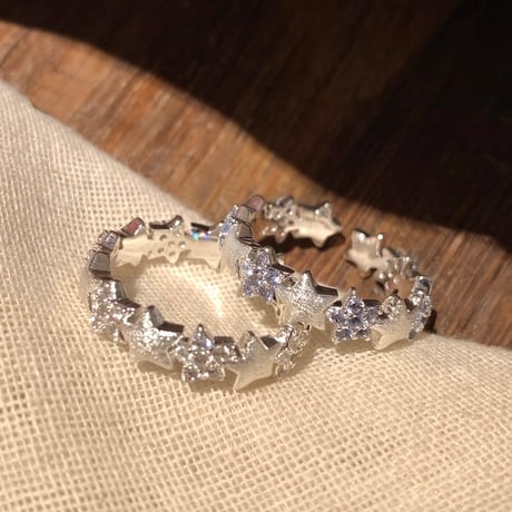 Star eternity ring【R0502】