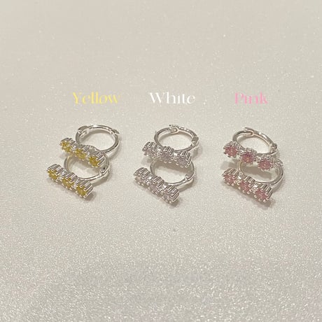 Flower foop pierce【R0390】