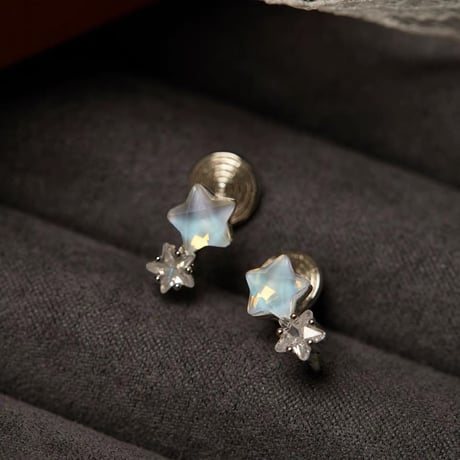 Aurora star earring【R0546】