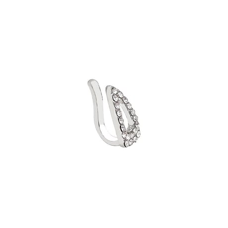 Sparkly clip ear cuff【R0541】