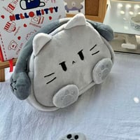 ヘッドホンねこちゃんペンケース【S0043】