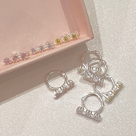 Flower foop pierce【R0390】