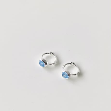 Heart hoop pierce【R0342】