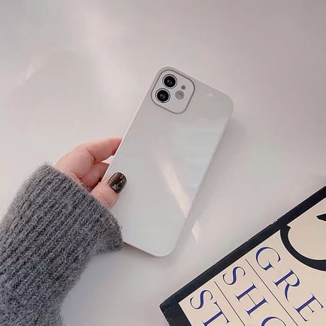 Simple white case【E0025】