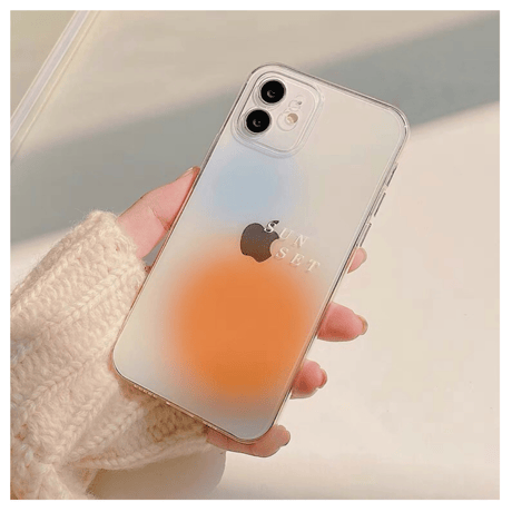 Sunset clear case【C0096】