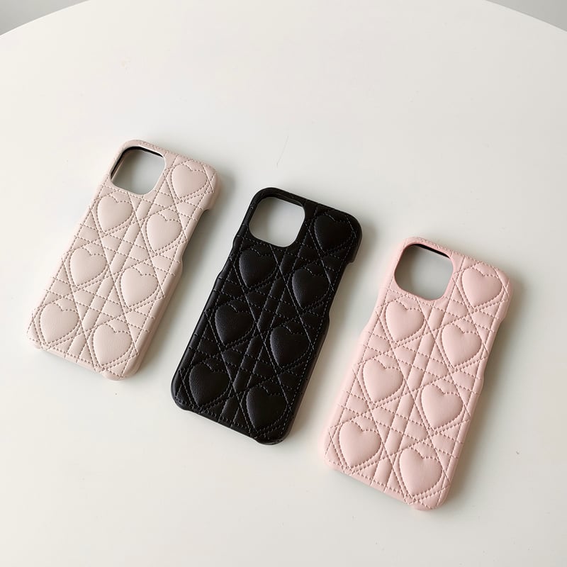 Dior iPhone14 キルティングレザーケース(キルティング Dior iPhone14 キルティングレザーケース(キルティング